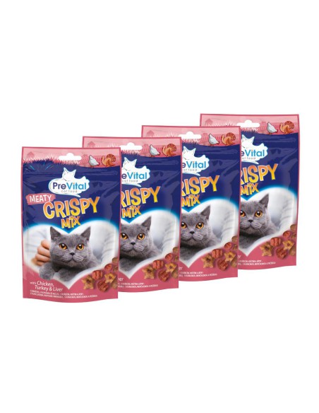 Przysmak drobiowy dla dorosłych kotów PreVital Snack 4x60g 5999566111358