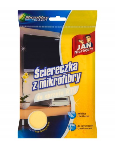 Ściereczka do RTV z mikrofibry 3szt Jan Niezbędny 5900536284231 2