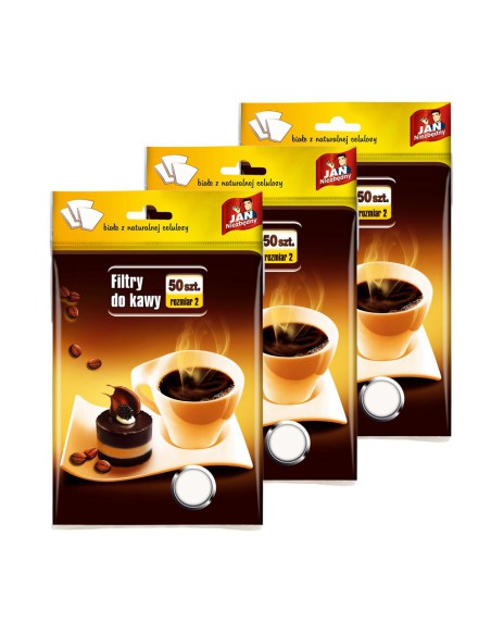 Jan Niezbędny Filtry do kawy rozmiar 2 - 150szt 5900536280530
