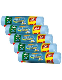 Zapachowe worki 60l na śmieci - 5 rolek Jan Niezbędny 5900536314808 2