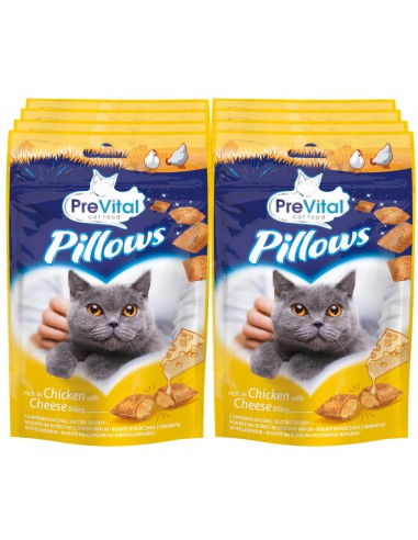 Kurczakowe przysmaki dla dorosłych kotów PreVital Snack 8x60g 5999566111372