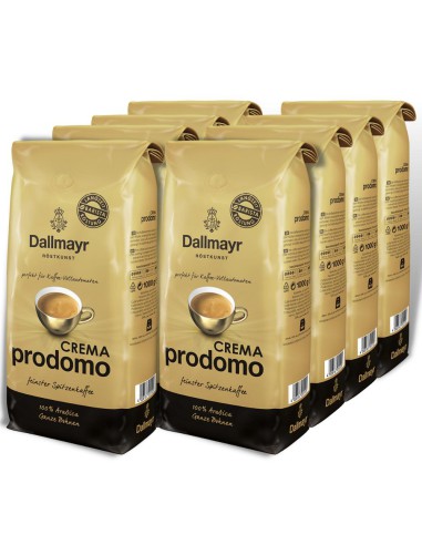 Zestaw kawy 8 x 1kg Crema Prodomo  Dallmayr 4008167055112