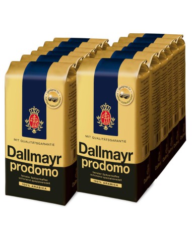 Zestaw Prodomo ziarnistej kawy 12 x 500g Dallmayr 4008167103264