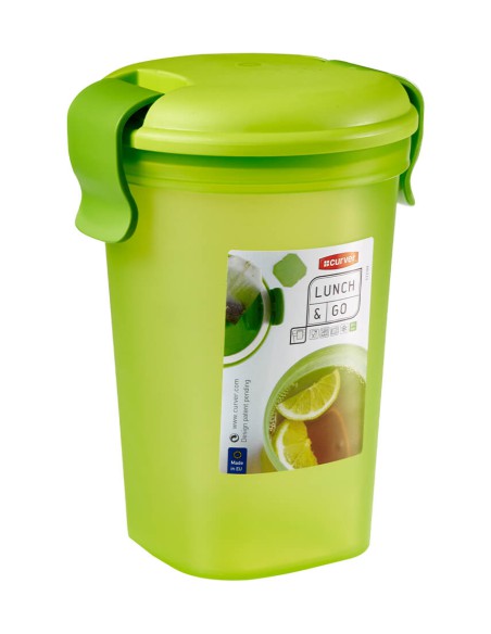 Zielony kubek na zupę 0,6l Curver 3253920769107 2