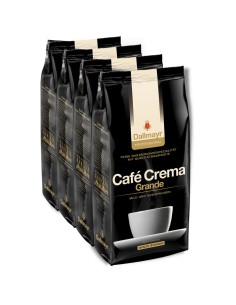 Kawa w ziarnach Crema Grande ziarnista Zestaw 4 x 1kg Dallmayr 4008167071532 2