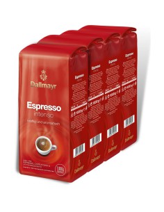 Kawa ziarnista  Espresso Intenso Zestaw 4 x 1kg Dallmayr 4008167040309 2