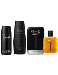 Kosmetyczny zestaw dla mężczyzn Woda po goleniu + Dezodorant + Żel pod prysznic 5201314153528 2