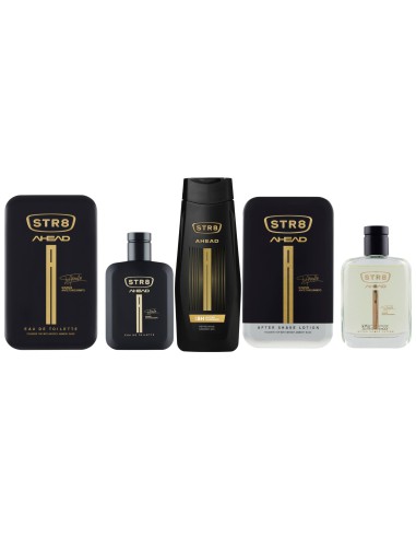 Żel pod prysznic dla mężczyzn 3x400ml zestaw STR8 Ahead 5201314106555