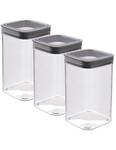 Praktyczny zestaw 3x pojemnik na sypkie Curver 1,8L 3253920997005 2