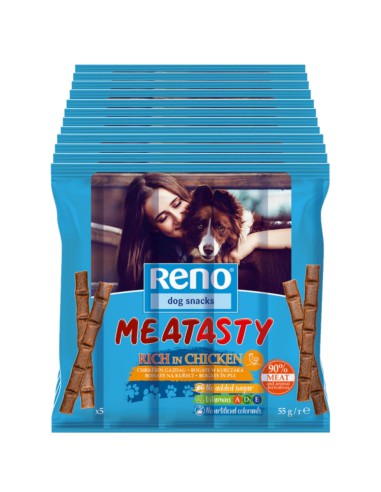 Paluszki mięsne z kurczakiem dla psa Reno 12x55g 5999566111112