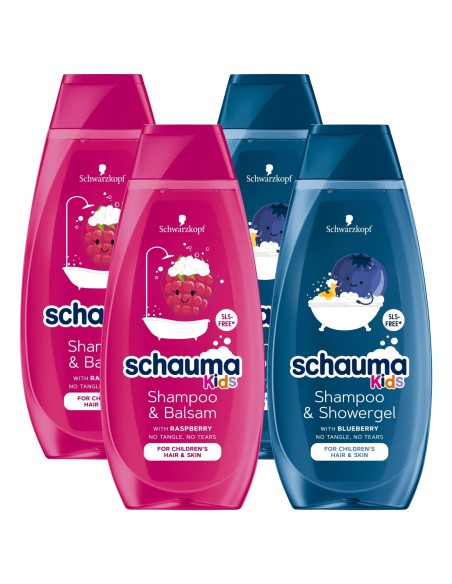 Bezpieczny dla dzieci szampon Schauma Kids, 4x 3838824405971