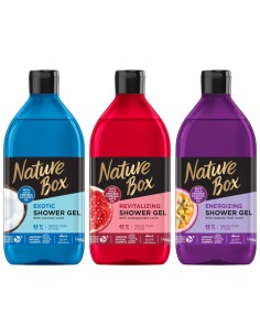 Owocowe żele pod prysznic Nature Box 3x 9000101214406 2