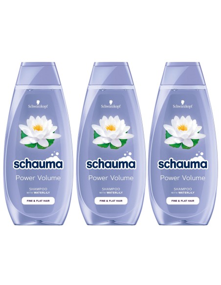 Szampon z lilii wodnej Schauma For Men x3 3838824406251