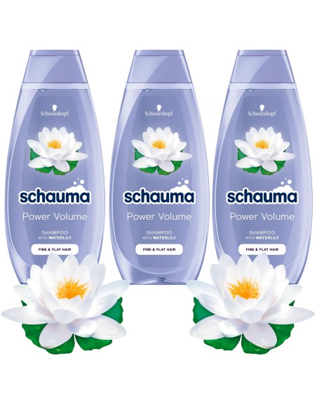 Szampon z lilii wodnej Schauma For Men x3 3838824406251 2