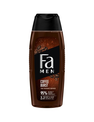 Żel pod prysznic 2w1 zestaw 3x 400ml Fa MEN Coffee Burst 3838824413532 2