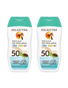 Emulsja do opalania dla dzieci SPF 50 Kolastyna 2x150 ml 5900536341248 2