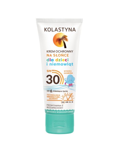 Kremy chroniące przed słońcem dla niemowląt i dzieci SPF 30 Kolastyna 2x75 ml 5900536315904 2