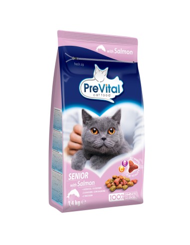 Smaczna sucha karma dla kotów dorosłych mix PreVital 1,4kg 4szt 5999566111204 3