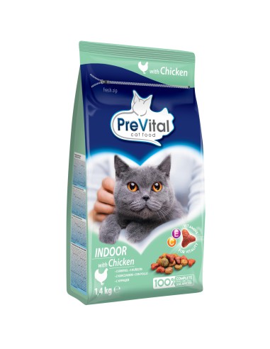 Smaczna sucha karma dla kotów dorosłych mix PreVital 1,4kg 4szt 5999566111204 4