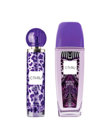 Zestaw woda toaletowa i dezodorant atomizer Joyful Revel C•THRU 50 ml + 75 ml 5201314113348