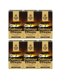 Kawa mielona Ethiopia Zestaw 6 x 500g Dallmayr 4008167504009 2
