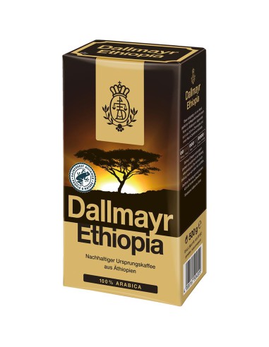 Kawa mielona Ethiopia Zestaw 6 x 500g Dallmayr 4008167504009 3