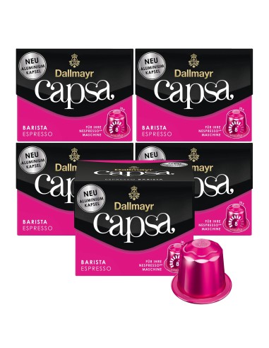 Kawa do ekspresu Nespresso Zestaw 50 kaps Dallmayr Capsa Espresso Barista 4008167010104