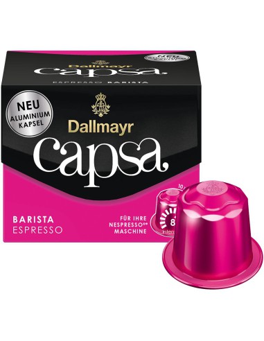 Kawa do ekspresu Nespresso Zestaw 50 kaps Dallmayr Capsa Espresso Barista 4008167010104 2