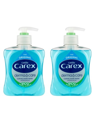 Mydło w płynie antybakteryjne 2x 250ml Carex 5900998000332