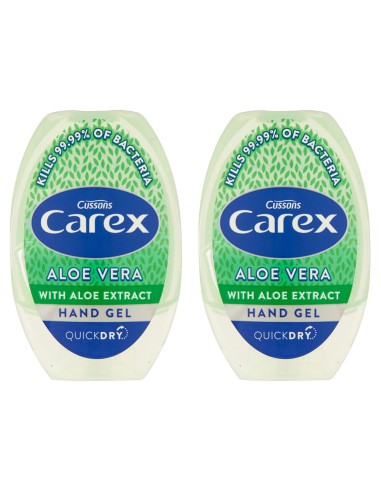 Odświeżający żel do rąk 2x 50ml Carex 5900998007447