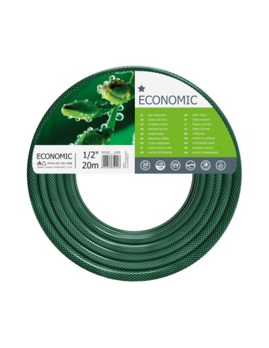 Komplet ogrodowy Wąż ECONOMIC 1/2" 20 mb + Zraszacz obrotowy 3-ramienny ECONOMIC + szybkozłącze 5901828850028 4