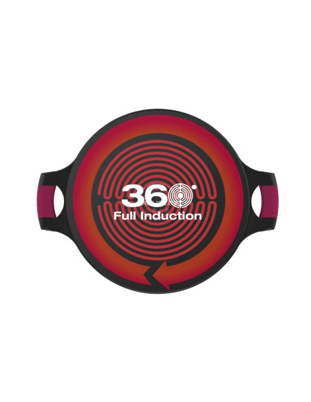 Wytrzymały garnek aluminiowy non-stick o średnicy 24cm Taurus Great Moments 8414234809278 2