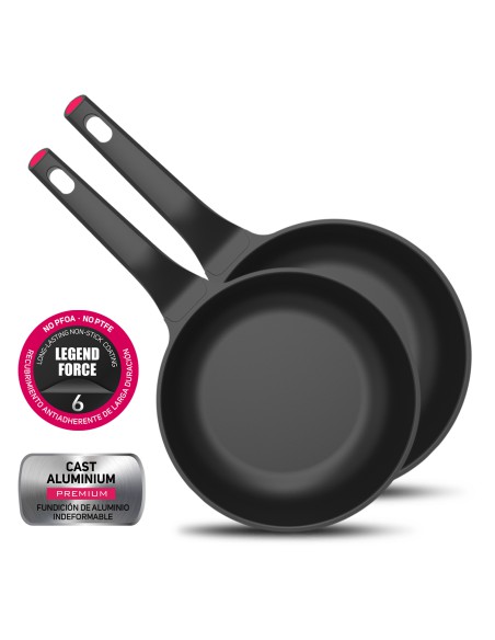 Komplet wysokiej jakości patelni non-stick 20 i 24cm Taurus Great Moments - Patelnie i woki Komplet wysokiej jakości patelni non-stick 20 i 24cm Taurus Great Moments 8414234809315 5