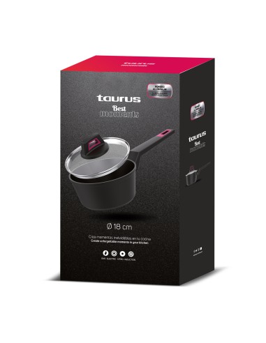 Rondel aluminiowy non-stick 18 cm Taurus Best Moments 8414234809322 3