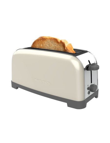 Kremowy toster o mocy 850W Taurus Vintage Single Cream - Opiekacze i tostery Kremowy toster o mocy 850W Taurus Vintage Single Cream 8414234606587 2
