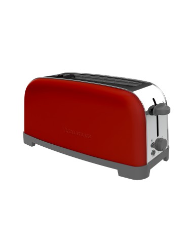 Designerski toster o mocy 850W Taurus Vintage Single Red - Opiekacze i tostery