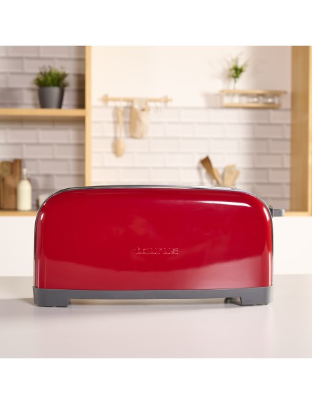 Designerski toster o mocy 850W Taurus Vintage Single Red 8414234606594 5