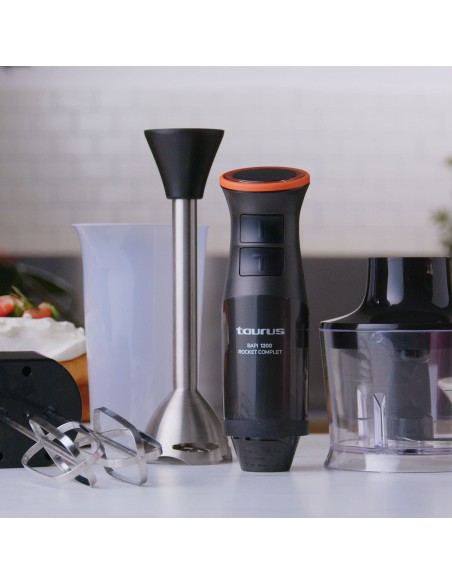 Blender ręczny Taurus Bapi 1200 Rocket Complet 1200W - Blendery ręczne Blender ręczny Taurus Bapi 1200 Rocket Complet 1200W 8414234163813 7