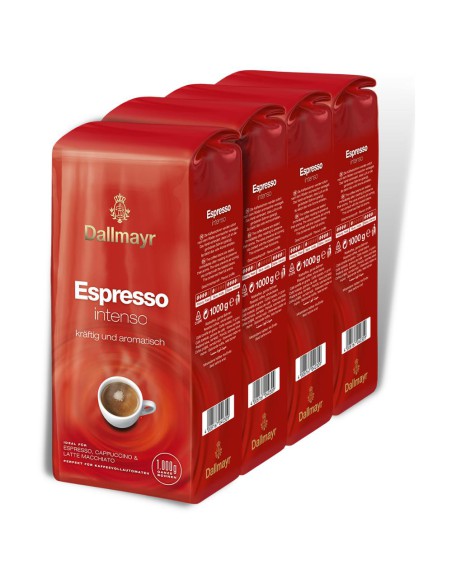 Kawa ziarnista  Espresso Intenso Zestaw 4 x 1kg Dallmayr 4008167040309 3