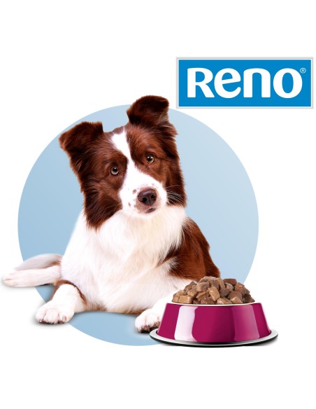 Aromatyczna mokra karma dla psa z kaczką i indykiem Reno 24x100g 8595606400047 5