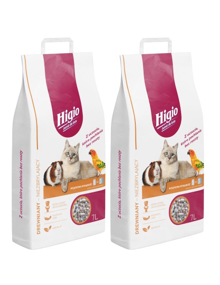 Drewniany żwirek do kuwety Reno 2x7l 5903856875110 2