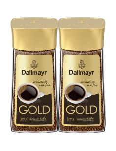 Kawa rozpuszczalna Zestaw 2 x 200g Gold Dallmayr 4008167270508 2