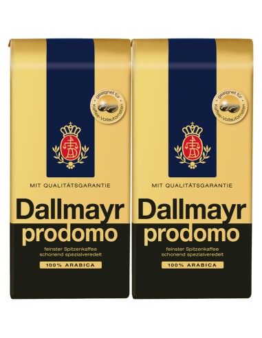 Zestaw kawy Prodomo w ziarnach 2 x 500g Dallmayr 4008167103219