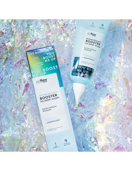 Booster wcierka do skóry głowy so!flow 100ml - Wcierki, peelingi do skóry głowy Booster wcierka do skóry głowy so!flow 100ml 5907618132947 6