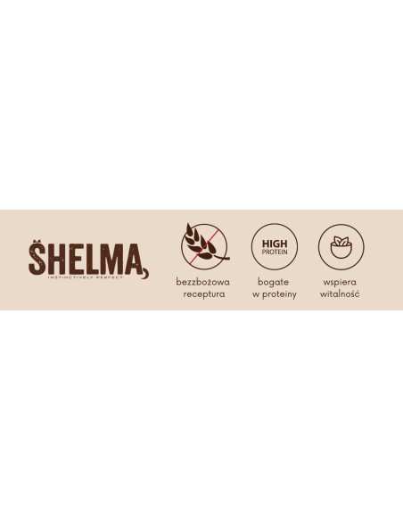 Wysokiej jakości bezzbożowa karma dla kota z kurczakiem Shelma 750 g - Sucha karma dla kota Wysokiej jakości bezzbożowa karma dla kota z kurczakiem Shelma 750 g 8595606405271 5