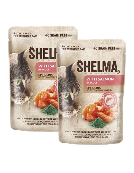 Rybne bezzbożowe fileciki dla kota Shelma 4x85g 8595606406742 3