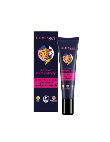 Krem pod oczy korygujący 15 ml Gift of Nature - Krem pod oczy Krem pod oczy korygujący 15 ml Gift of Nature 5907618132275 4