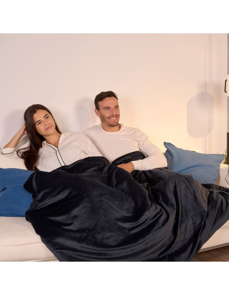 Koc rozgrzewający elektryczny 140x180 cm Solac 8433766550755 6