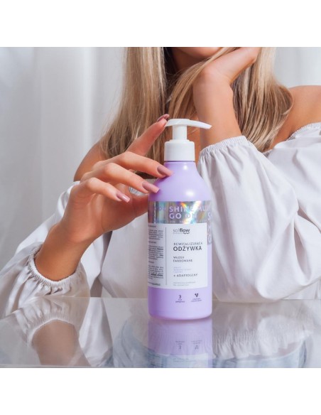 Odżywka do włosów farbowanych so!flow 400ml - Odżywki do włosów Odżywka do włosów farbowanych so!flow 400ml 5907618132879 19