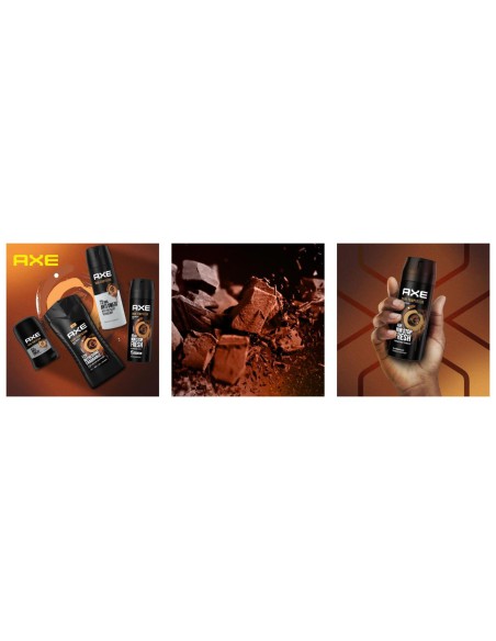 Zestaw dezodorantów w sprayu dla mężczyzn AXE Dark Temptation 3x150 ml 8717644685037 2